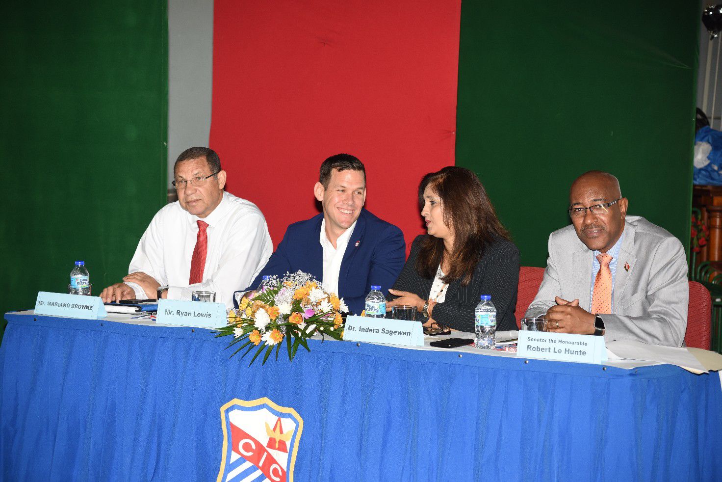 Trade Minister Mariano Browne